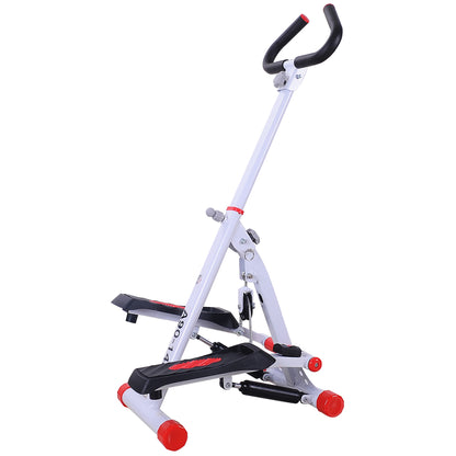 Stepper W/ Handle Hand Grip Workout Fitness Machine