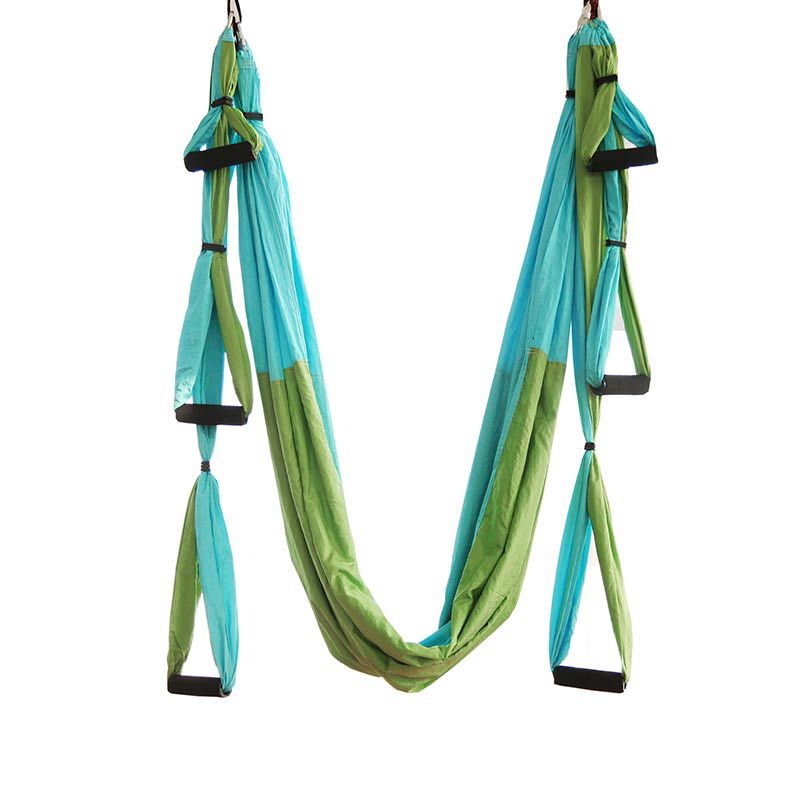 Hammock Double Colorblock Indoor Fitness Swing