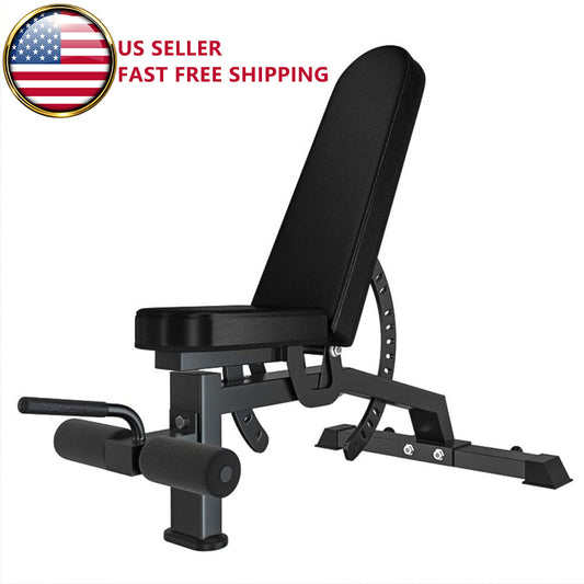 Adjustable Strength Training Bench Press Home Full Body Workout
