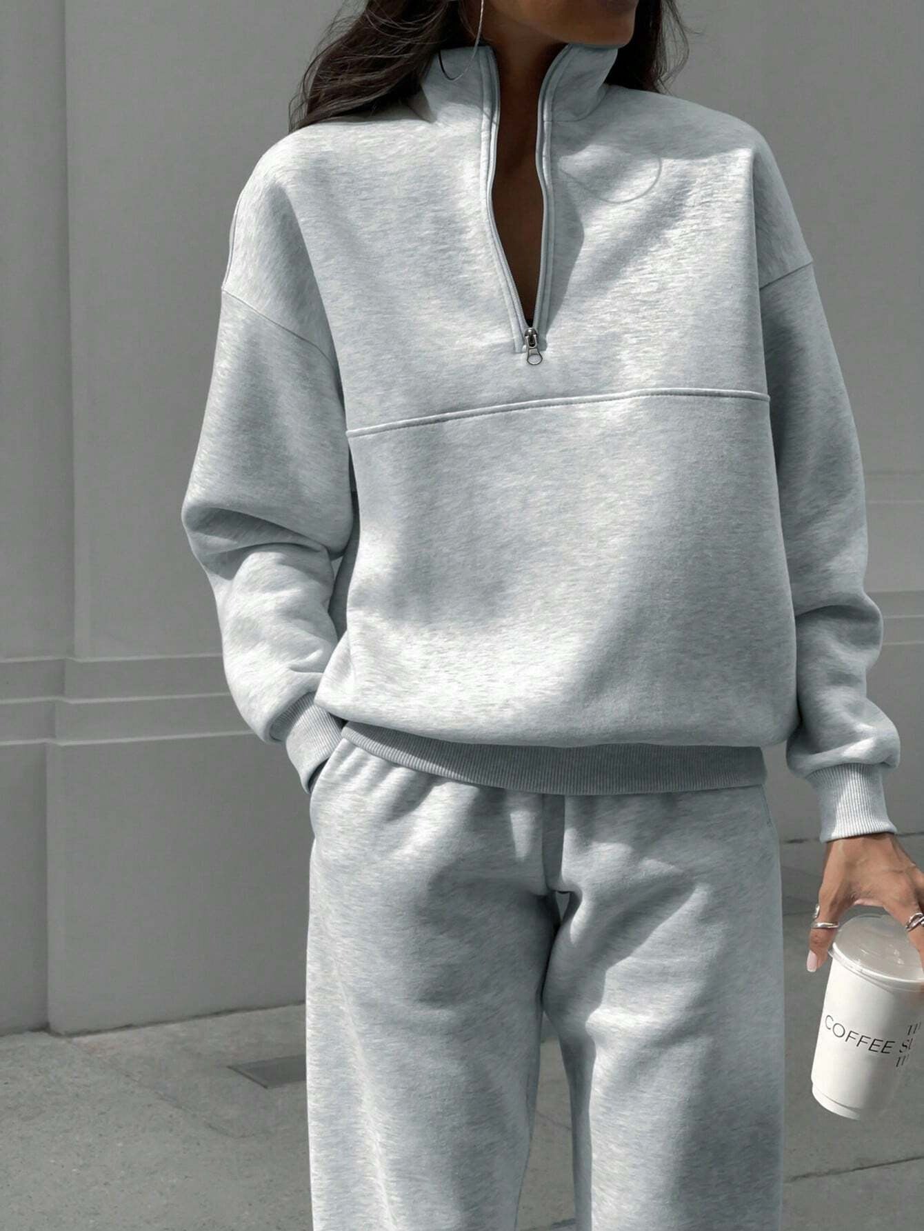 Long-sleeved Sports Sweatshirt Suit Fashion For Women