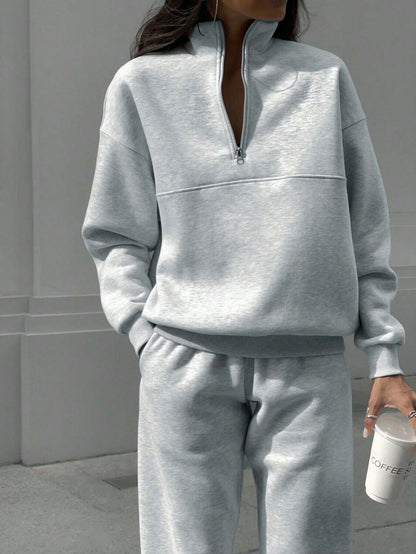 Long-sleeved Sports Sweatshirt Suit Fashion For Women
