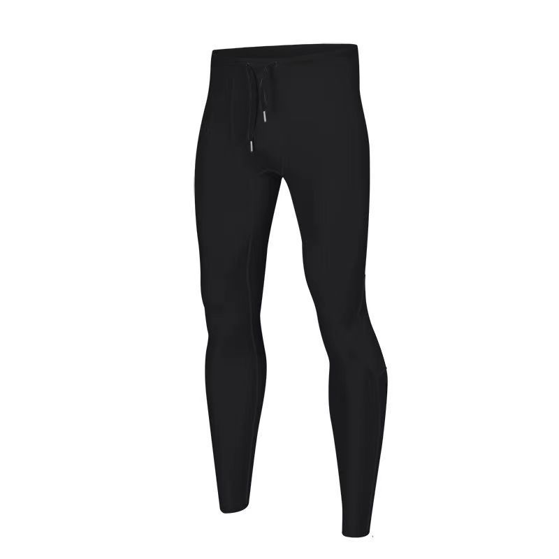 Men's High Elastic Training Tight Pants Quick-drying