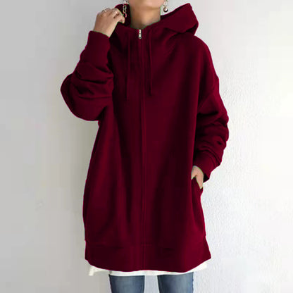 Women's Fuzzy Hoodies Long Sport Pullover Hoodie