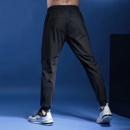 Men's Light Ice Silk Casual Sweat Pants