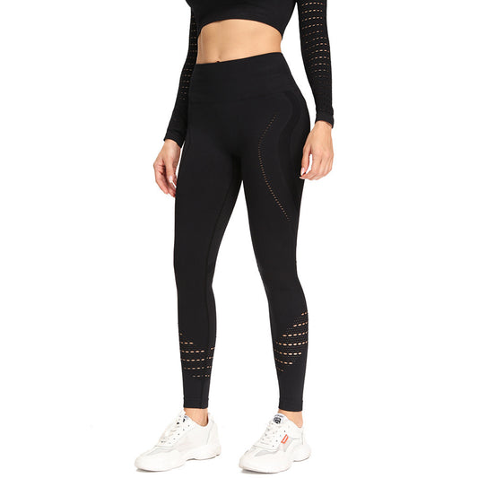 Women's Seamless High-waist Hip-lift Tight-fitting Sports Yoga Pants