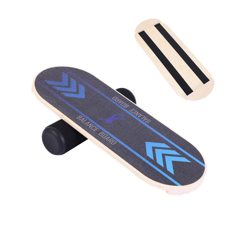 Non Slip Yoga Balance Board Rehabilitation Training Wood