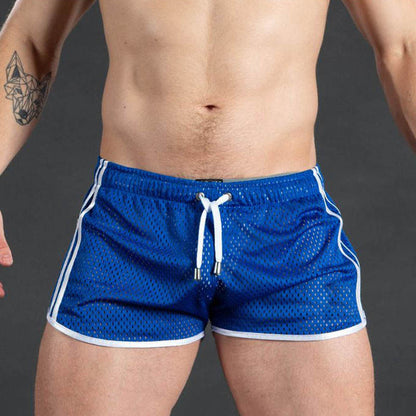 Eyelet Quick-Dry Track Shorts