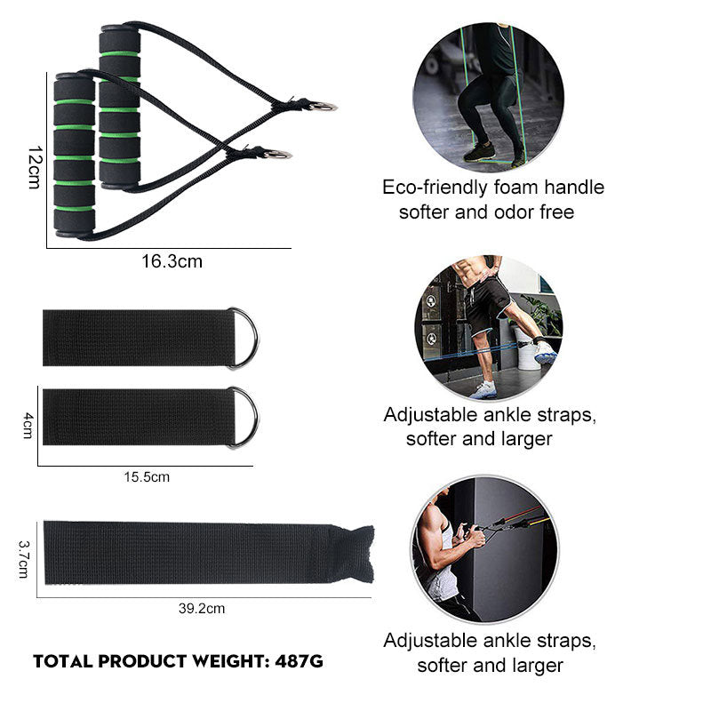 Pull Rope Elastic Rope Strength Training Set