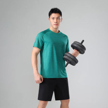 Breathable Quick-drying Sports Fitness Short Sleeve Men's Clothing