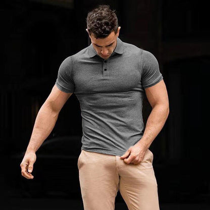 Sports Polo Shirt Summer Short-sleeved Tops Men's Short-Sleeved