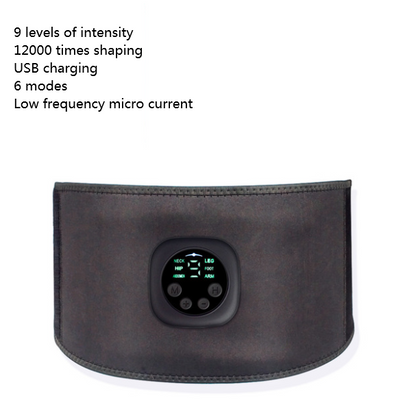 Smart Digital Display Fitness EMS Belt Abdominal Instrument