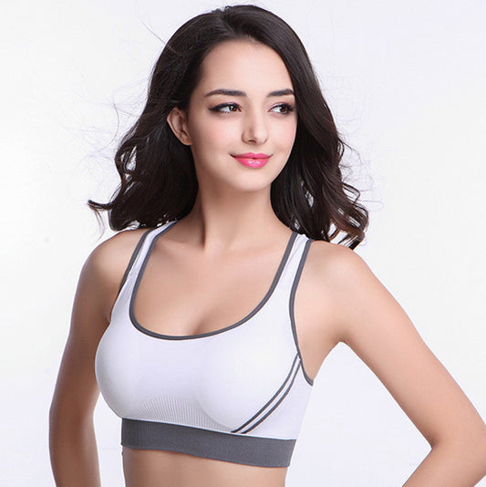 Women Athletic Vest Padded Tank Top Gym Fitness Sports