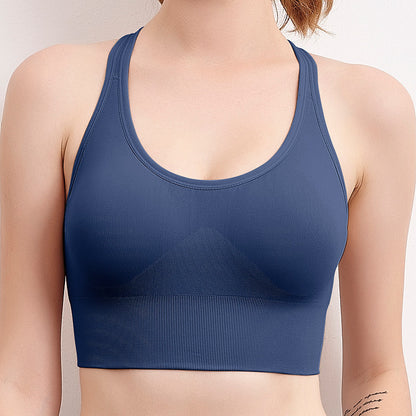 Seamless sports bra