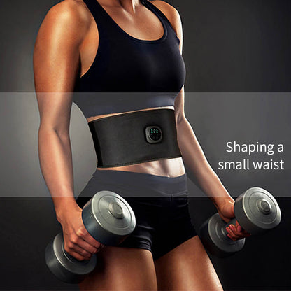 Smart Digital Display Fitness EMS Belt Abdominal Instrument