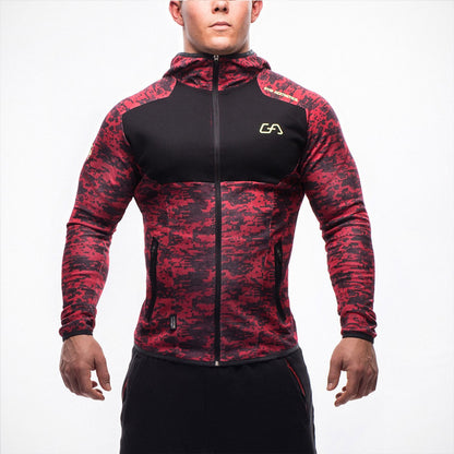 Fitness running training sports zipper cardigan