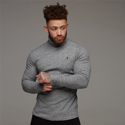 Doctor Muscle Spring Fitness Long Sleeve Men''s Sports