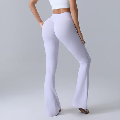 Hip-lift Yoga Flared Pants Fitness Sports Wide Leg