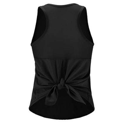 Sports vest split mesh breathable yoga wear