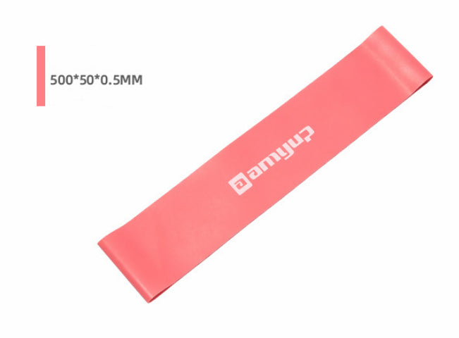 Elastic ring ring latex fitness stretch resistance band