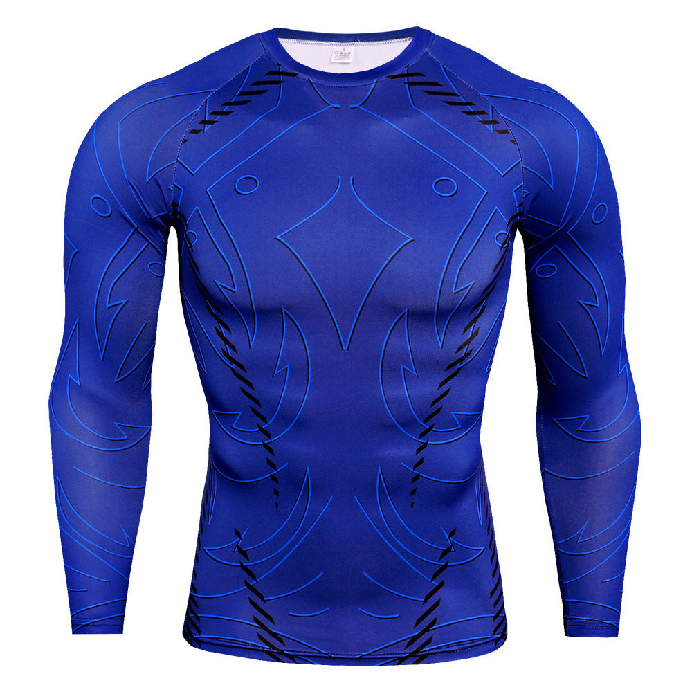 Digital printed fitness clothing