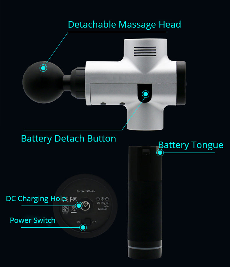 Relax Tissue Deep Muscle Massage Gun