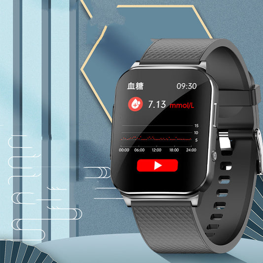 Smartwatch Real-time Dynamic ECG Blood Pressure Body Temperature