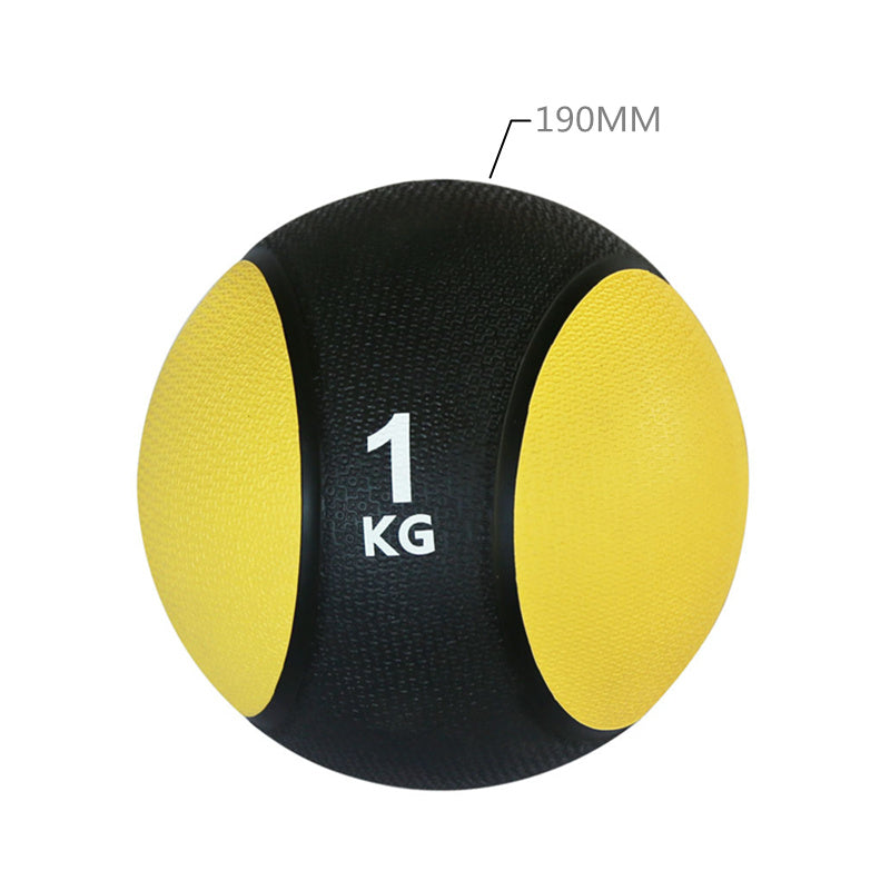 Gym tool training fitness body building rubber ball