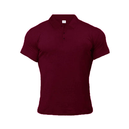 Sports Polo Shirt Summer Short-sleeved Tops Men's Short-Sleeved