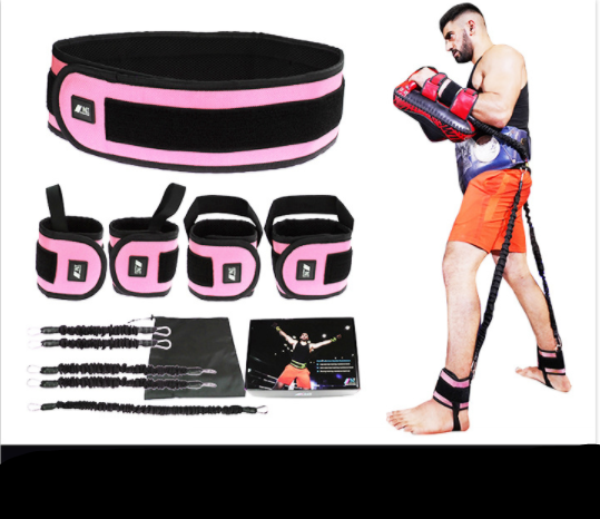 Leg Squat Boxing Combat Training Resistance Bands Fitness