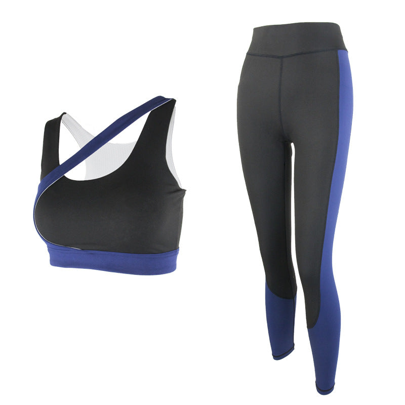 Sleeveless yoga suit set