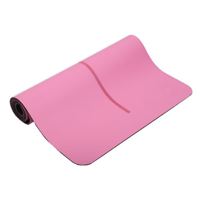 Natural rubber yoga mat