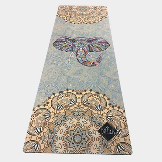 Industry Yoga Mat Rubber Anti-slip Suede Printing Yoga Mat