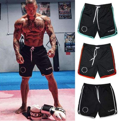 Muscle Fitness Dog Brothers Sports Shorts Men's Quick-drying Breathable Pants