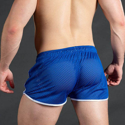 Eyelet Quick-Dry Track Shorts