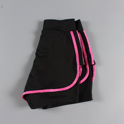 Plus size running fitness shorts