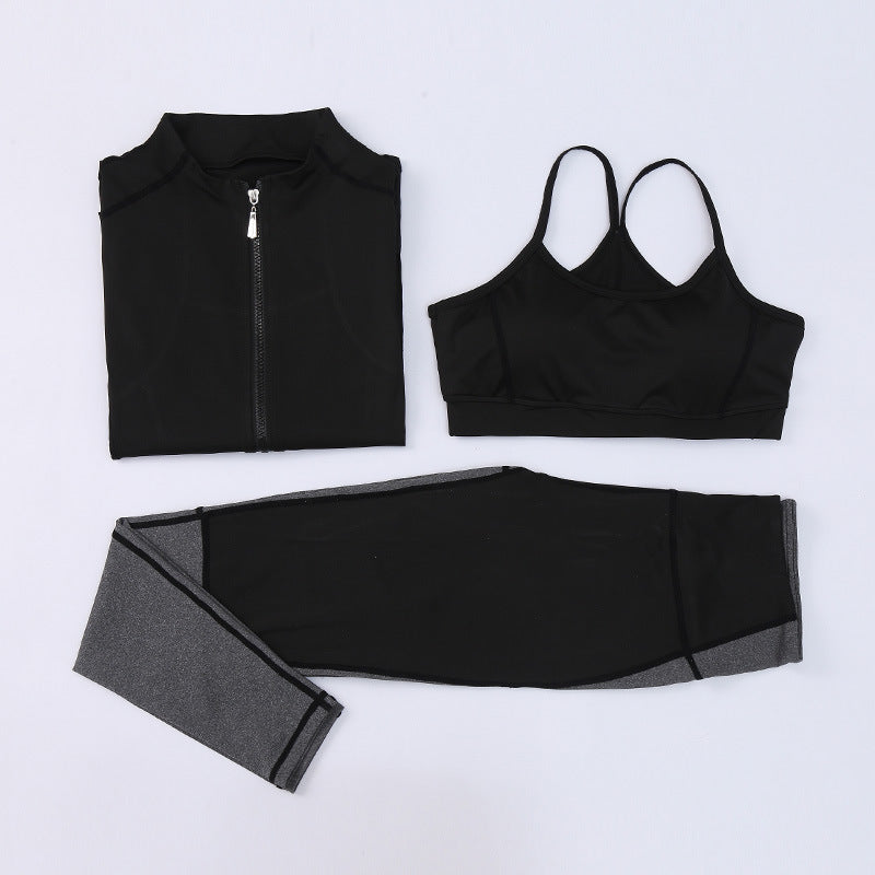 Sports Yoga Wear Long Sleeve Set