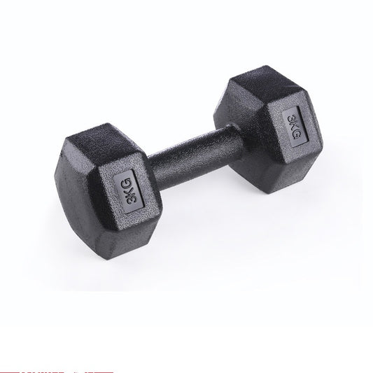 Dumbells Men's Arm Muscle Training Rubberized Dumbbells