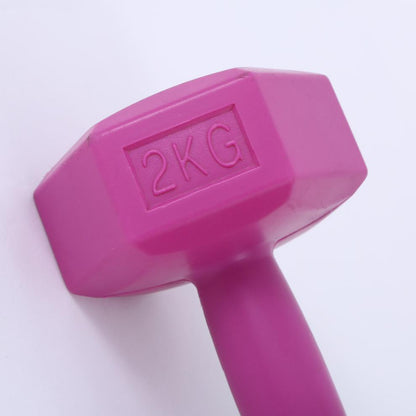 Ladies Gym Aerobics Filling Sand Hexagon Dumbbell