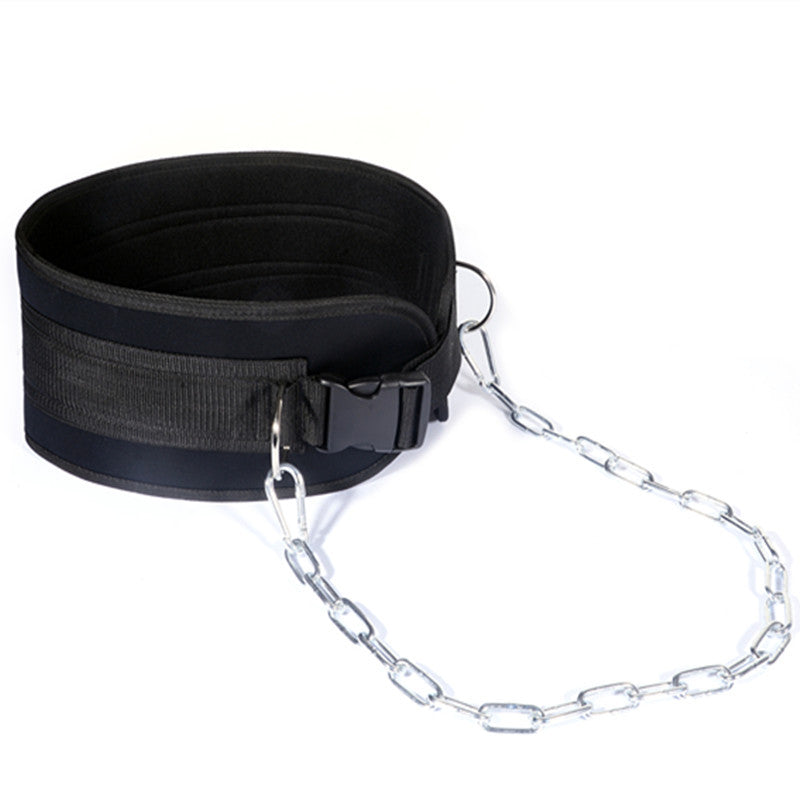 Fitness equipment pull-ups weight-bearing belt iron chain