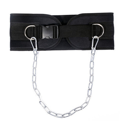 Fitness equipment pull-ups weight-bearing belt iron chain