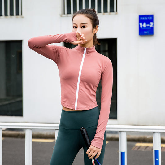 Long Sleeve Yoga Sports Top Workout Wear Women's Sports