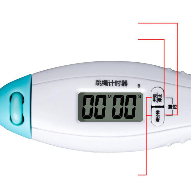 Timed Ringing Reminder To Count Calorie Skipping Rope