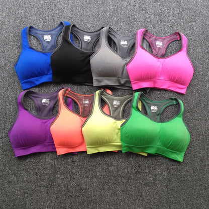 Plus Size Sports Bra Running Fitness Breathable Vest