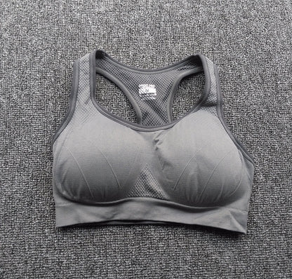 Plus Size Sports Bra Running Fitness Breathable Vest