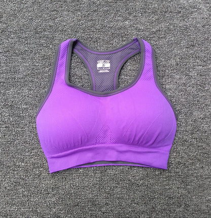 Plus Size Sports Bra Running Fitness Breathable Vest