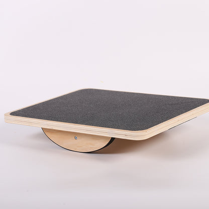 Rectangular Balance Board Wooden Fitness Equipment