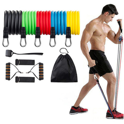 Sports Fitness Pull Rope 11 Sets Of All-Round Home Fitness