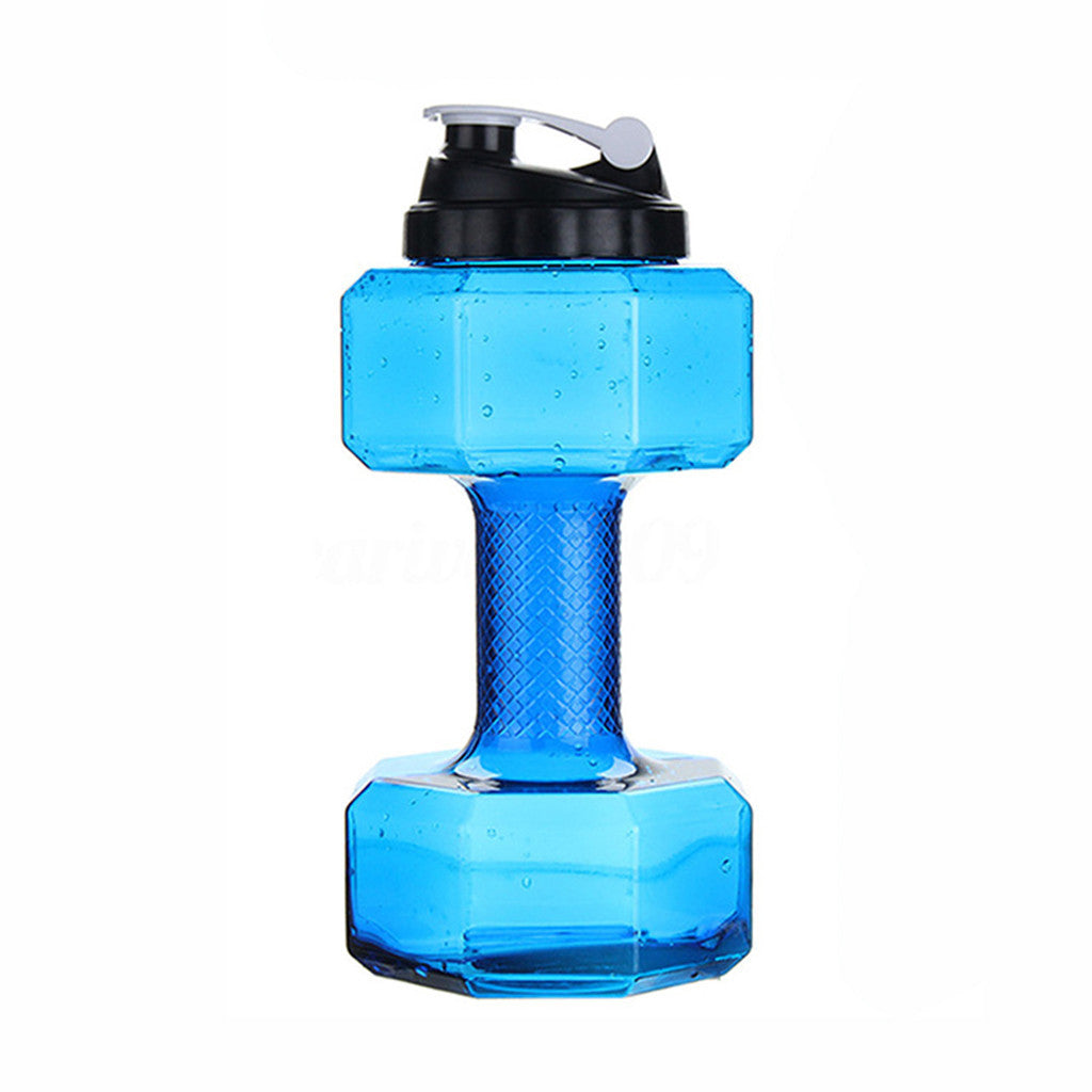 Fitness Dumbbell Cup Creative Sports Water Bottle Men