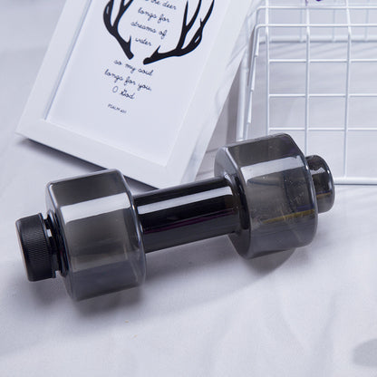 Dumbbell Water Bottle Fitness Creative Space Cup