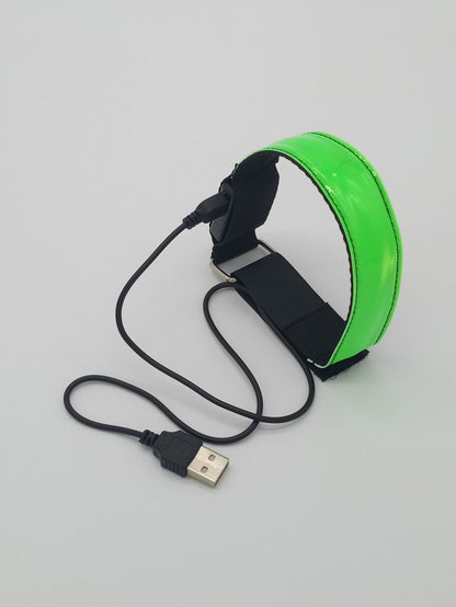 USB Charging LED Luminous Night Running Armband Bracelet